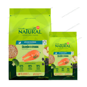 Guabi Natural Gato Adulto Castrado Salmón & Cebada