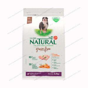 Guabi Natural Grain Free Perro Adulto Mediano Pollo y Lenteja