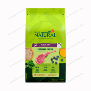 Guabi Natural Perro Adulto Mediano Cordero y Avena