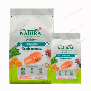 Guabi Natural Grain Free Gato Adulto Castrado Salmón & Lenteja